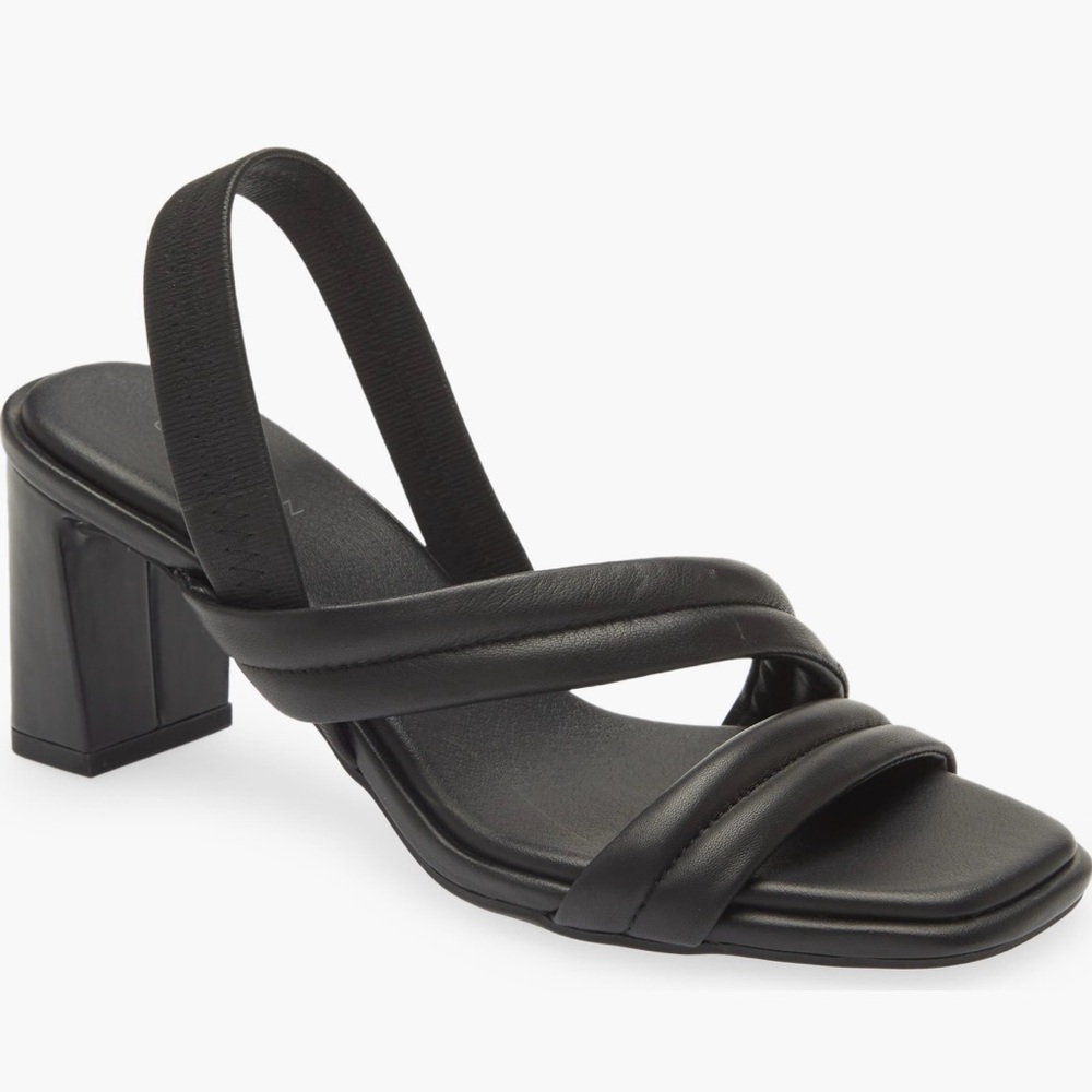 NWOT Caslon Sandals‎ Women’s Lennyn Slingback Sandal In Black Size 9M